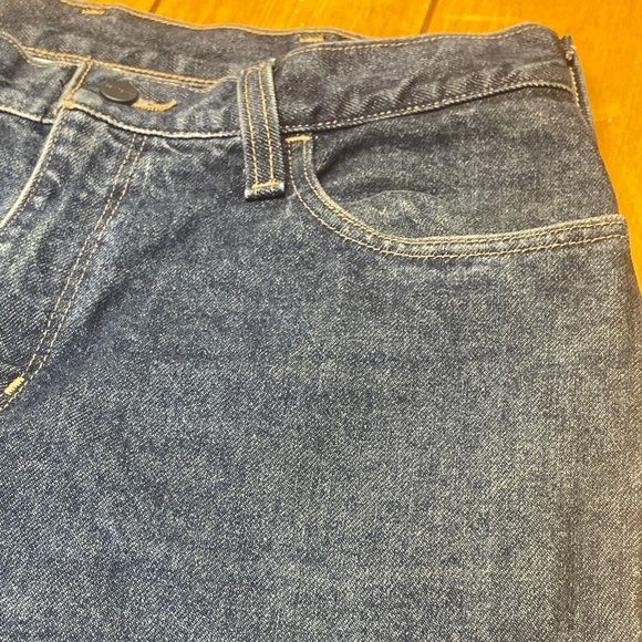 Carhartt Flame Resistant Relaxed Fit Jeans 34x34 5-Pocket Denim 100% Cotton - Picture 8 of 16